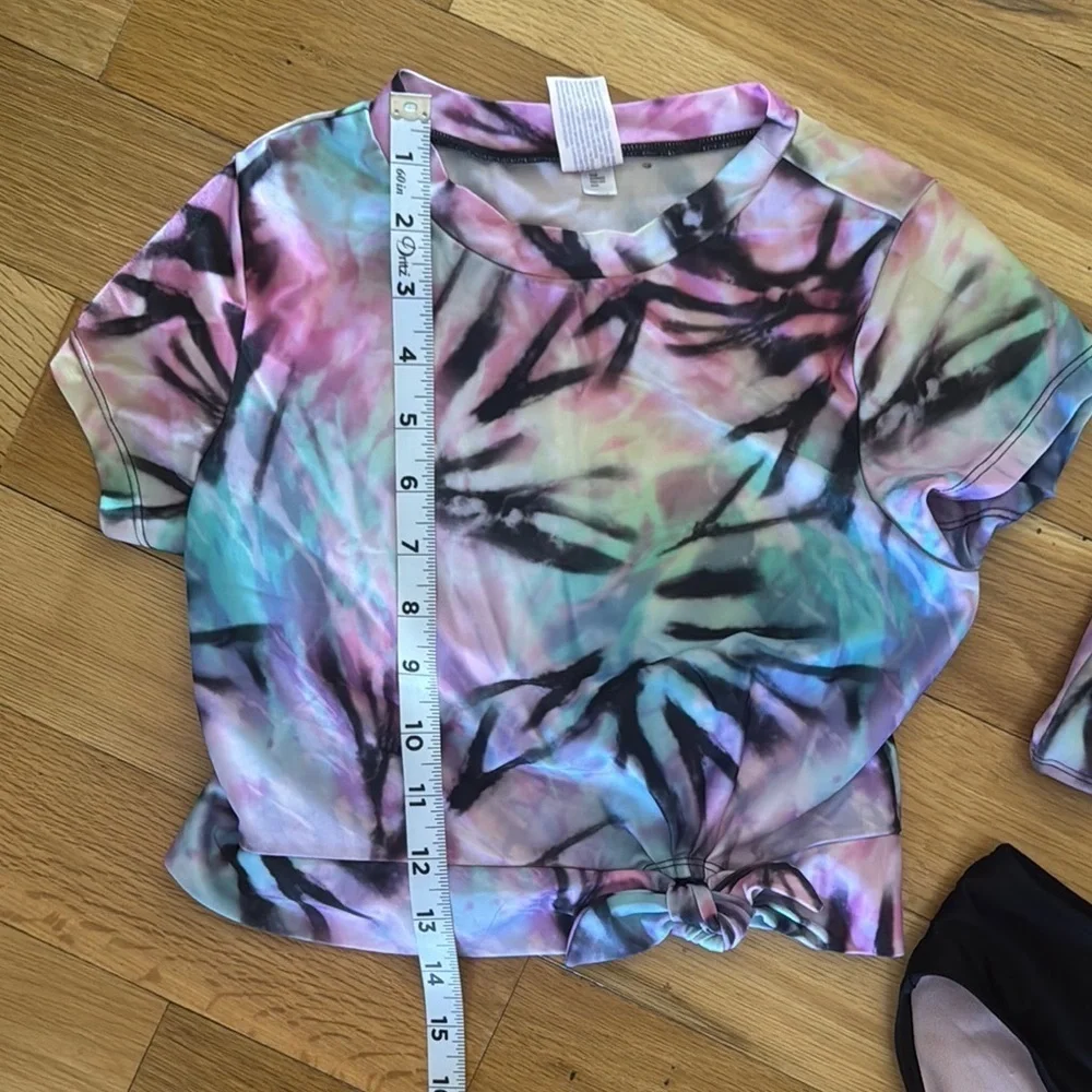 Tie-Dye Swim Set Girls L